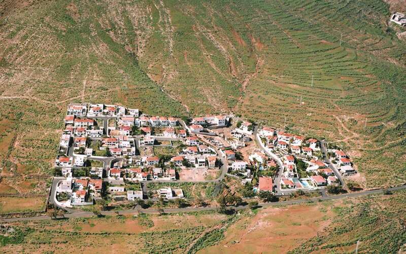 Vista aérea del sector poblacional de Piletillas (Foto TA)